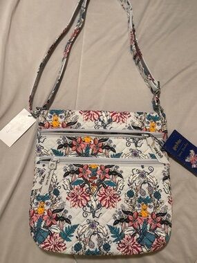 Vera Bradley Harry Potter Herbology Triple Zip Hipster Crossbody